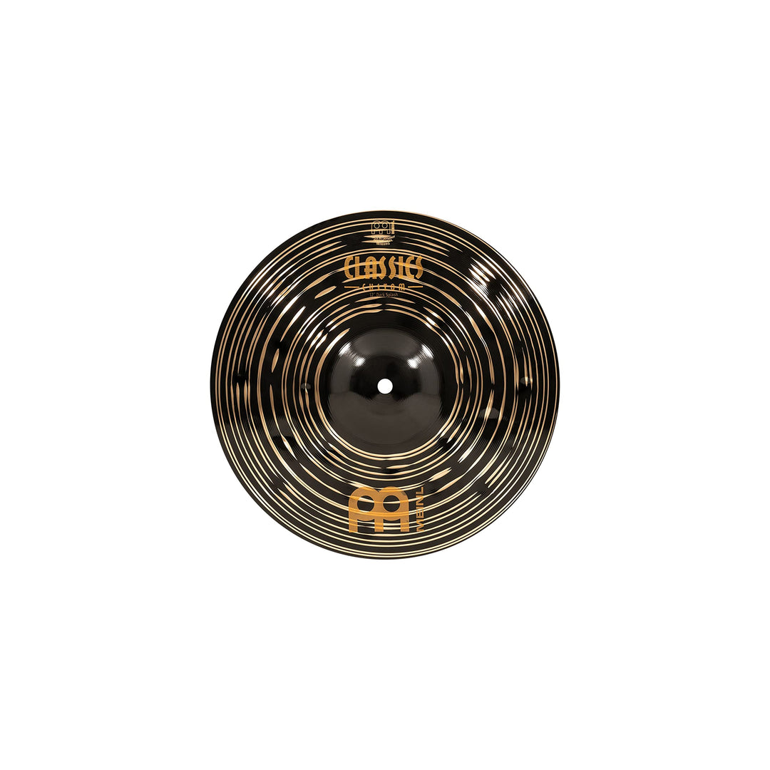 Meinl Cymbals Classics Custom Dark Splash 10 Zoll (Video) Schlagzeug Becken (25,40cm) B12 Bronze, Du