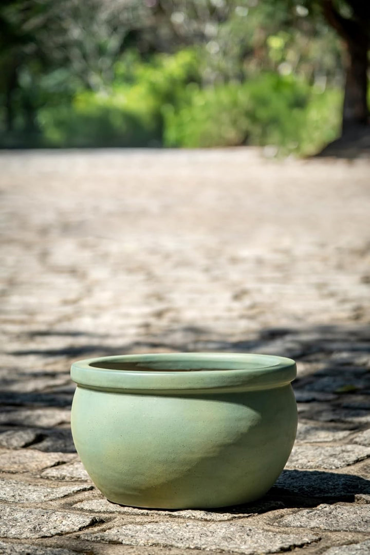 Teramico Blumentopf Pflanzgefäss Übertopf Modell Bavaria Grün Blau Verschiedene Grössen - absolut fr