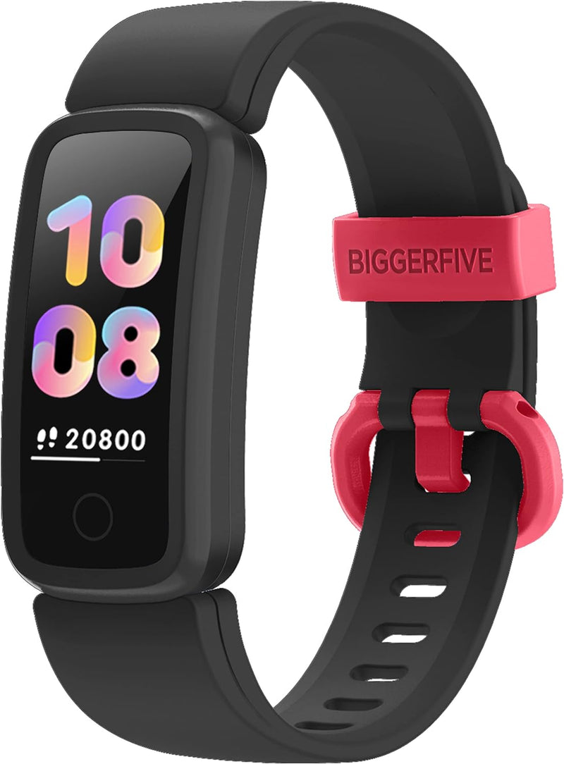 BIGGERFIVE Vigor Fitness Armband Uhr für Kinder Mädchen Junge ab 5-15 Jahren, Fitness Tracker Smartw