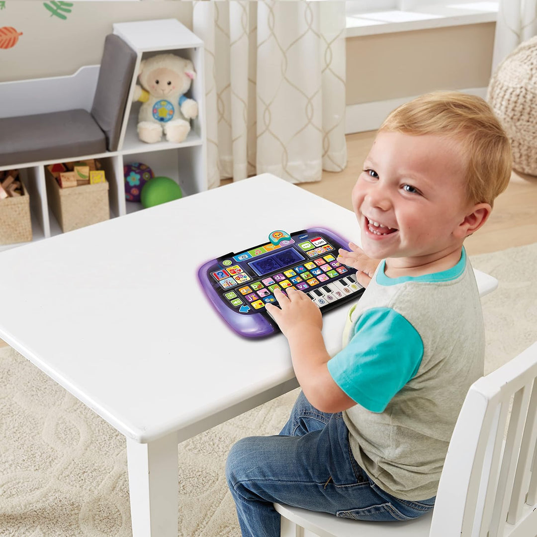 Vtech Lerntafel mit Klavier für Kinder, Multi-App, interaktives Spielzeug für Kinder + 2 Jahre, ESP-