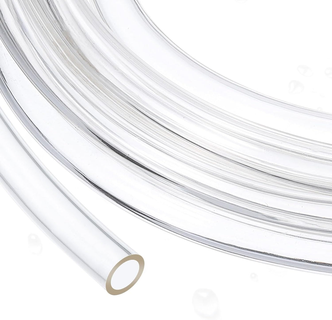 QUARKZMAN PVC Schlauch 16mm ID x 22mm OD (3 Meter) - Aquarium Schläuche - Gummischlauch Bierschlauch