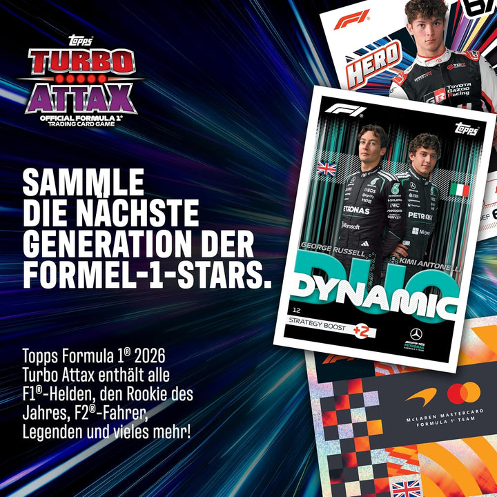 Topps Formula 1 2026 Turbo Attax - Super Tin - Greats of the Grid