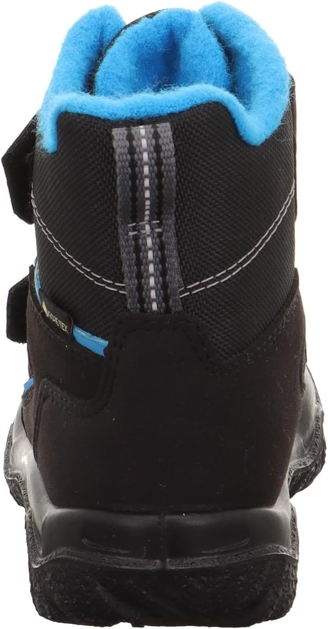 Superfit Jungen Husky Warm Gefütterte Gore-tex Schneestiefel, 28 EU Schwarz T&#xFC;rkis 0000