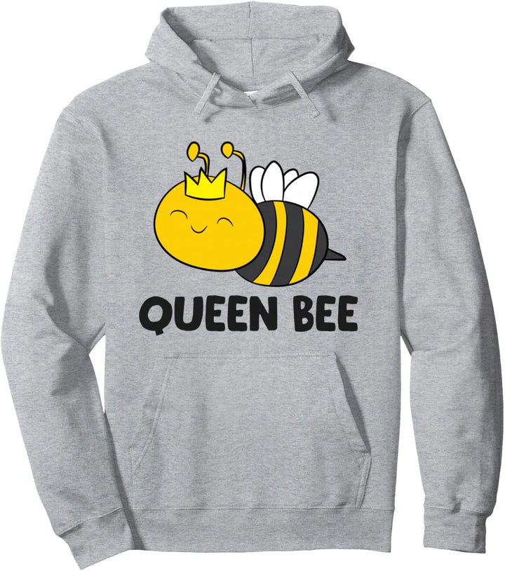 Bienenkönigin, lustige Biene. Pullover Hoodie