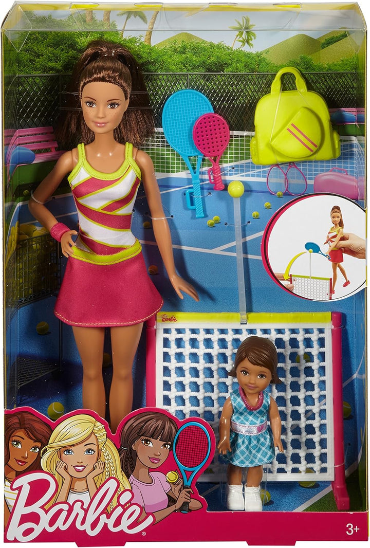 Barbie Careers Tennis Coach Playset