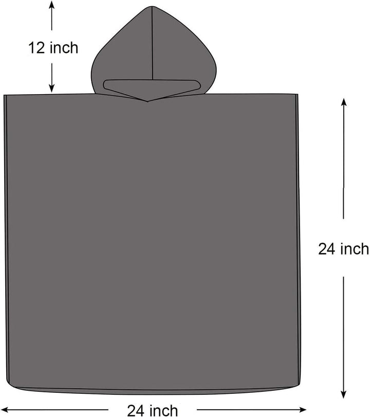 Kinder Poncho Handtuch für Strand Schwimmen Bad Kapuzenhandtuch, Kinder Mikrofaser Cartoon Bademante