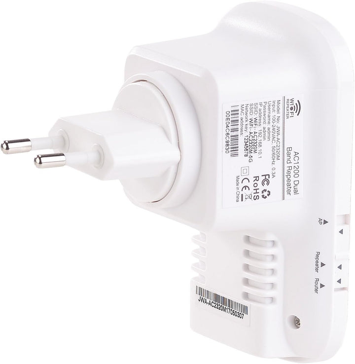 7links WLAN Verstärker: Dualband-WLAN-Repeater, Access Point & Router, 1.200 Mbit/s, WPS-Taste (WiFi