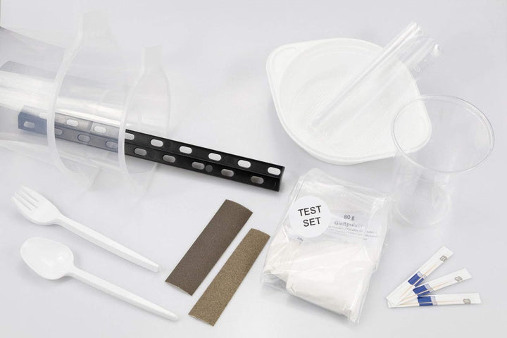 Lucky Hands® 3D Abformset mit Zubehör | Handabdruck, Gipsabdruck | Geschenkidee zum Muttertag (5-12
