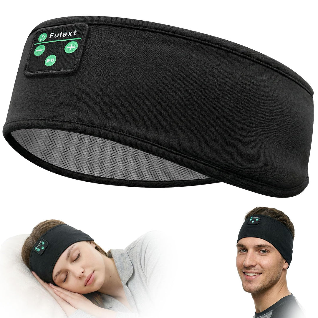 Schlaf Kopfhörer Ohrstöpsel, Kabellos Sport Stirnband Kopfhörer mit HD Stereo Lautsprecher für Sport