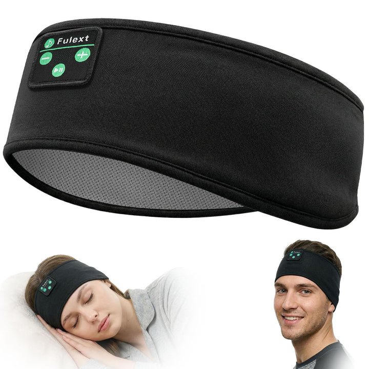 Schlaf Kopfhörer Ohrstöpsel, Kabellos Sport Stirnband Kopfhörer mit HD Stereo Lautsprecher für Sport