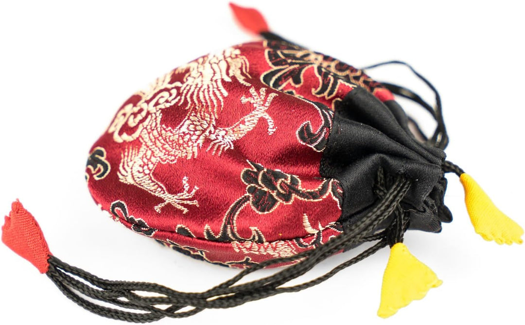 Zimbeln, handgefertigt in Nepal, inklusiv Hülle aus traditionellem Stoff -5035-