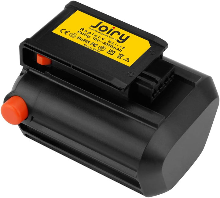 Joiry 18V 2500mAh Li-ion Batterie für Gardena BLi-18 09840-20, Accu Hedge Trimmer EasyCut Li-18/50,