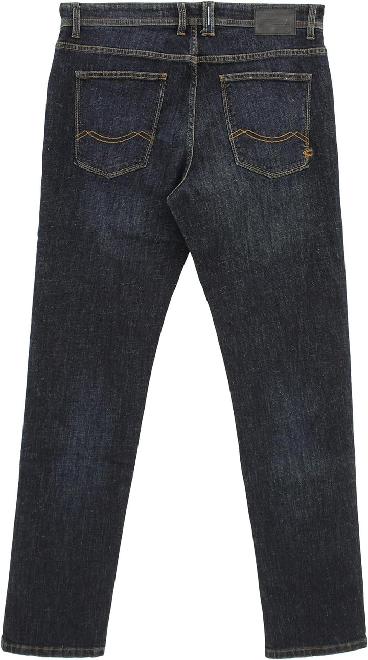 camel active Herren Jeans 31W / 30L Dark Blue Used, 31W / 30L Dark Blue Used