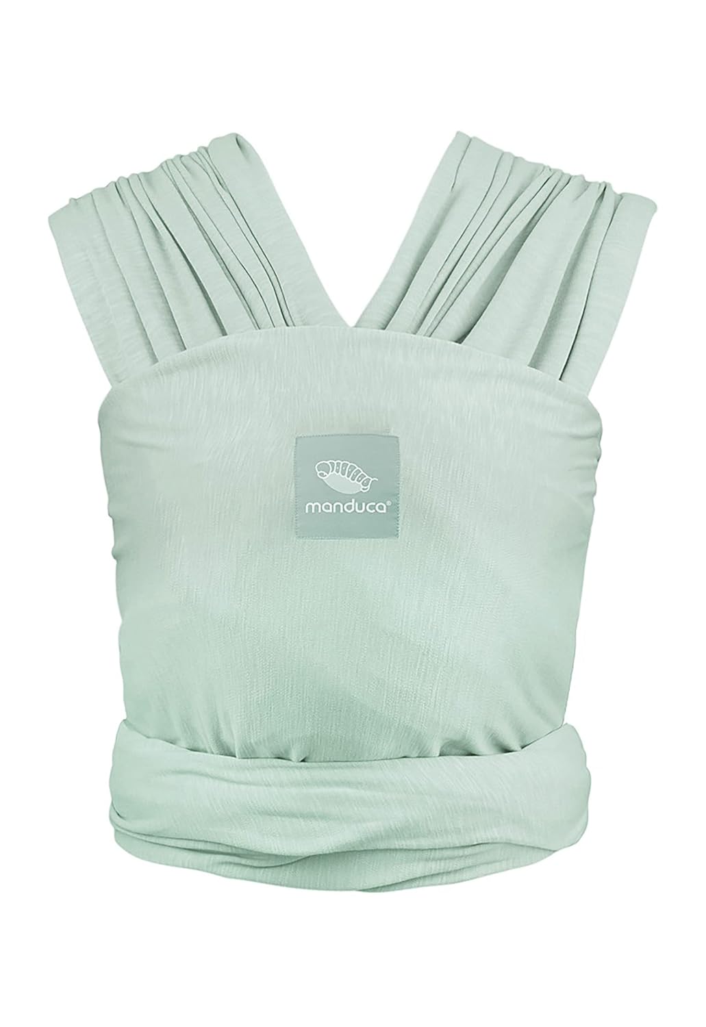 manduca Sling – elastisches Babytragetuch für Neugeborene ab 3,5 kg und Babys bis 15 kg – stabiles T