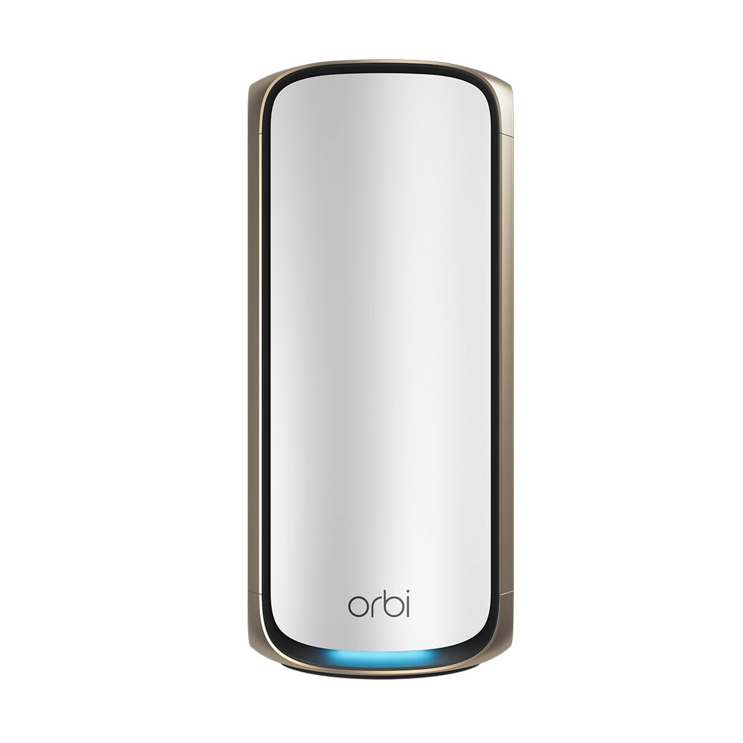 NETGEAR Orbi 970-Serie Quad-Band WiFi 7-Mesh-Zusatzsatellit (RBE970) - kompatibel mit Orbi RBE962S u