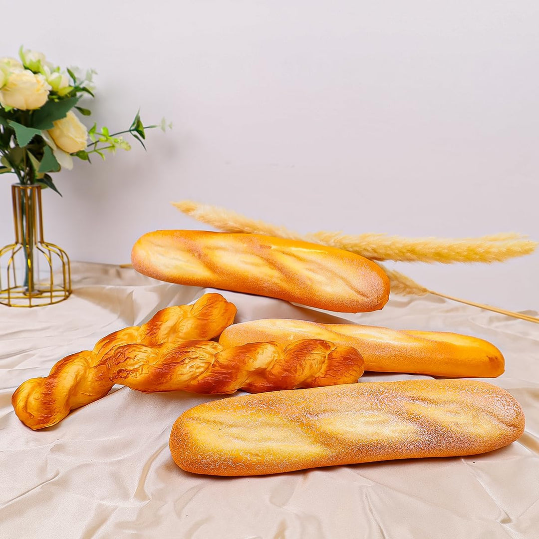 5 Stück Simuliertes Künstliche Brot Satz Dekoration Lebensecht Fauxpas Laibchen Realistische Gefälsc