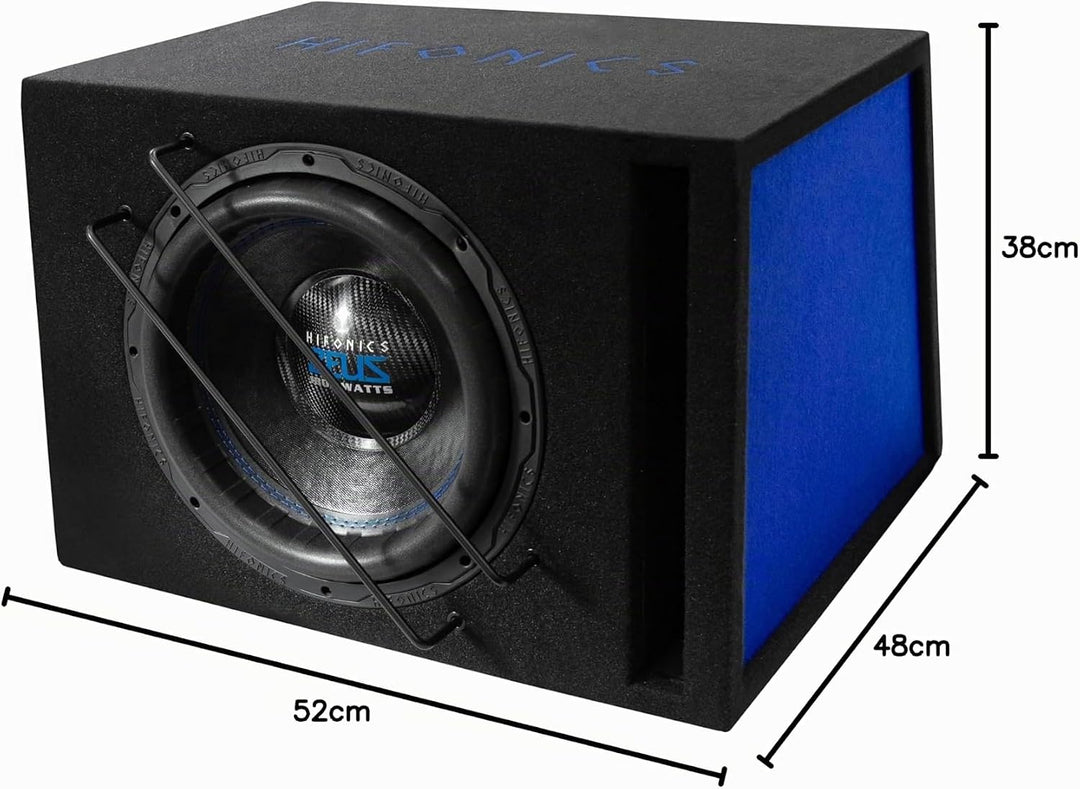 Hifonics ZSPL12R - 30 cm (12“) SPL Subwoofer Box aus der Zeus Serie | bis zu 1800 W Peak max.
