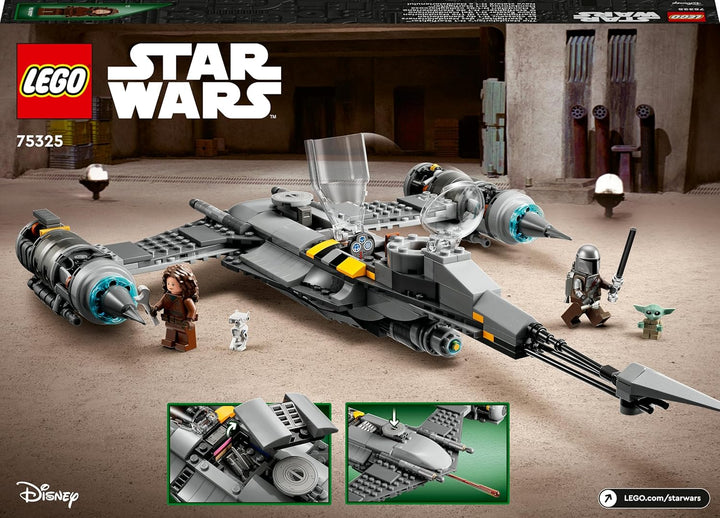 LEGO Star Wars Der N-1 Starfighter des Mandalorianers aus Das Buch von Boba Fett, Raumschiff-Spielze