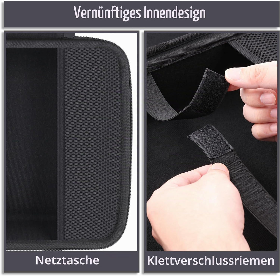 co2CREA Hart Reise Schutz Hülle Etui Tasche für EF ECOFLOW Tragbare Powerstation River 2 256Wh LiFeP