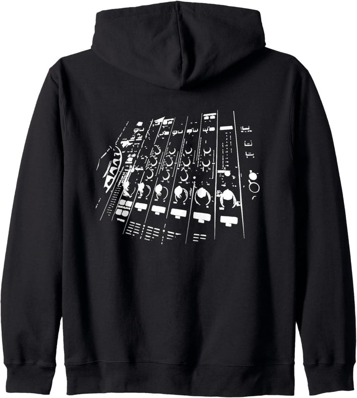 Discjockey DJ Turntable DJane Deejay Kapuzenjacke