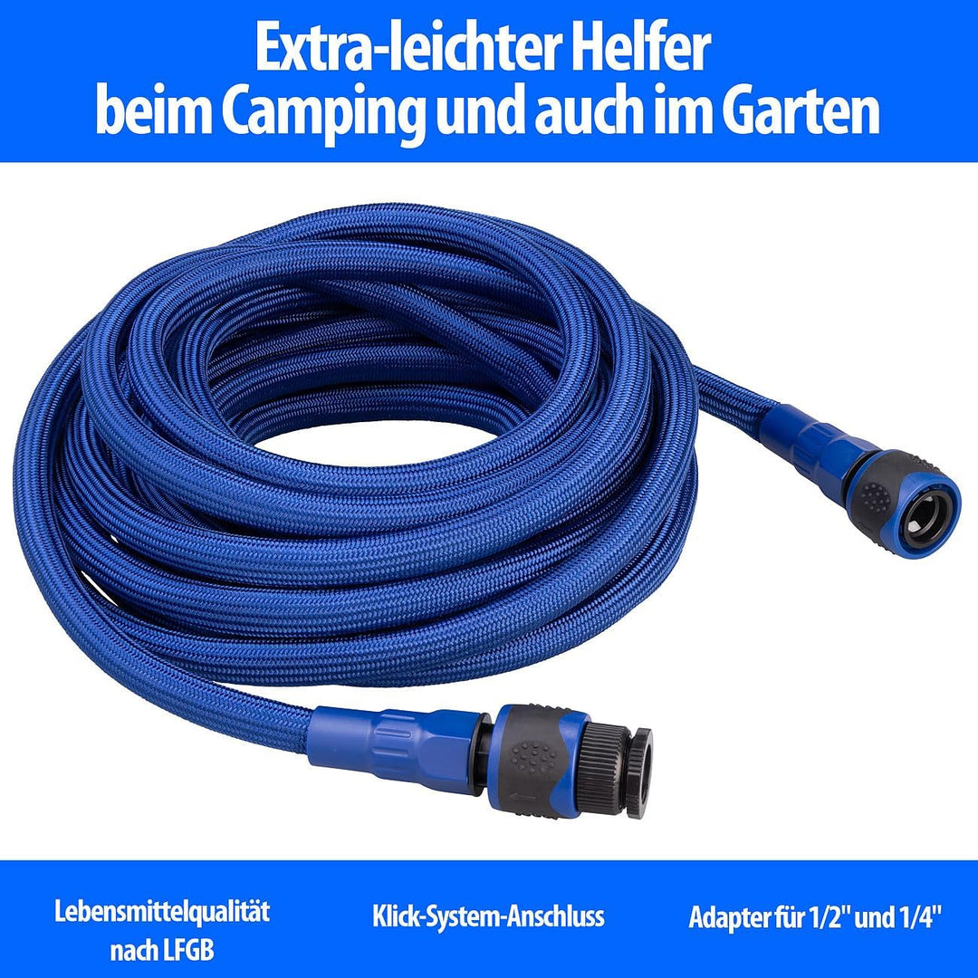 Semptec Urban Survival Technology Premium Gartenschlauch: 2er-Set Wasserschlauch in Lebensmittelqual