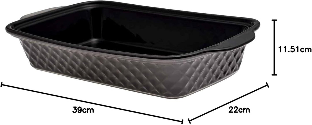 4BIG.fun Speisewärmer aus Keramik 2 L Chafing Dish Buffet-Set Keramik-Chafer Buffetwärmer Warmhalteb