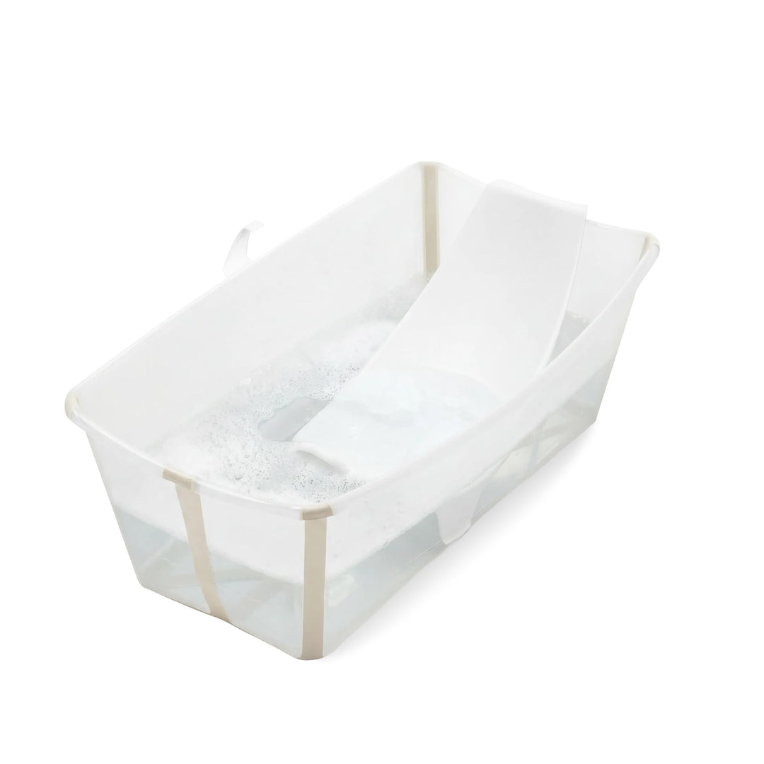 Stokke Flexi Bath (Sandy Beige) mit Newborn Support - Robust &amp; einfach zu verstauen - Bequem für zuh