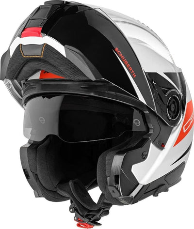 Schuberth C5 Eclipse Klapphelm (Red,S (55)) S 54/55 Eclipse Red, S 54/55 Eclipse Red