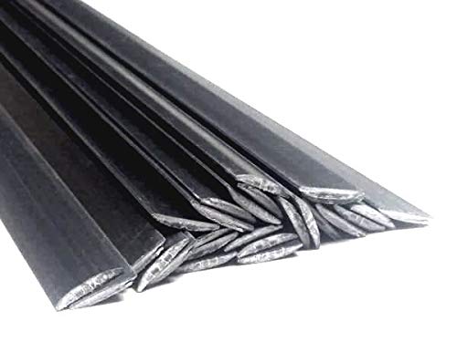 Kunststoffschweissdraht PPE-PA 8x1mm Flach Schwarz 25 Stäbe