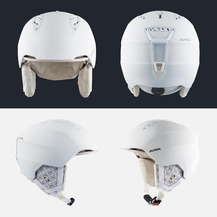 ALPINA GRAND - Sicherer, Optimal Klimatisierter, Bruchfester & Anpassbarer Skihelm Für Erwachsene We