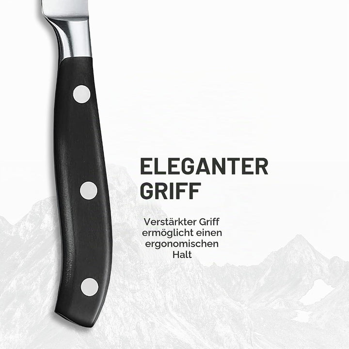 Victorinox, Grand Maître, Profi Officemesser, Extra Scharfe Klinge, gerader Schliff, 8 cm, Robuster