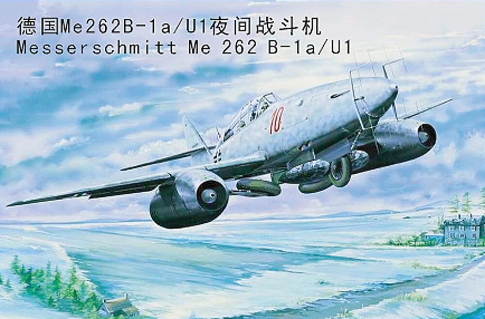 Trumpeter 02237 Modellbausatz Messerschmitt Me-262 B-1a/U1