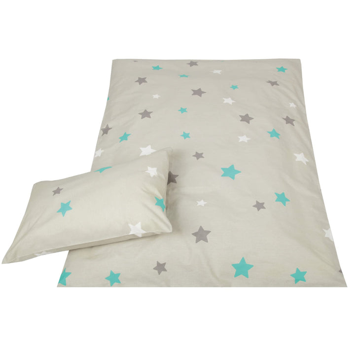 Bestlivings Kinder Bettwäsche 2-TLG (100x135cm / 40x60cm) Bettdecken Set, 100% Baumwolle - Babybettw