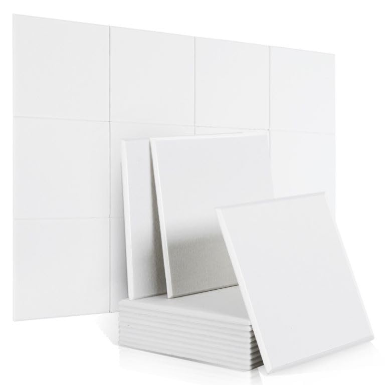 12 Stücke Akustikplatten,30 x 30 x 1 cm Hochdichte Akustik Panel Schallschutzpaneele für Tonstudio,
