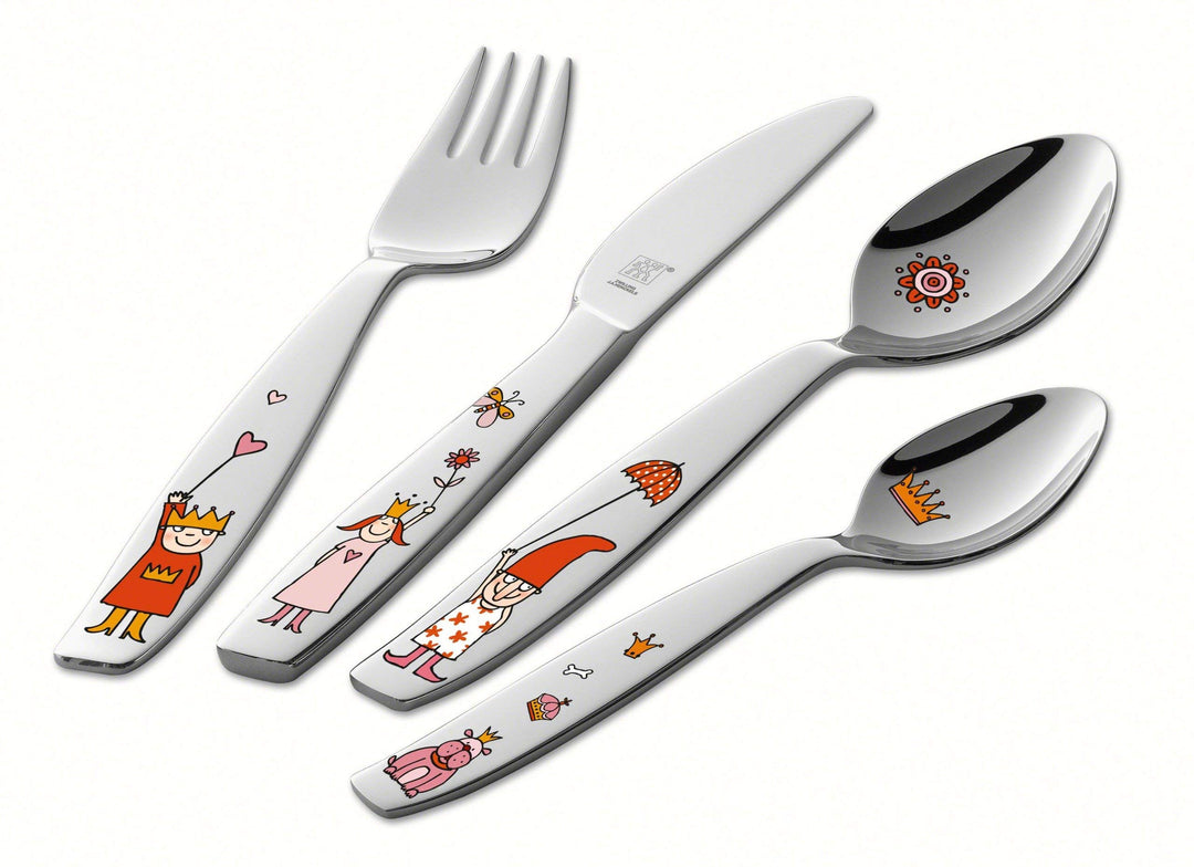 Zwilling 07136-210-0 Kinderbesteck Emilie 4 tlg. Edelstahl 18/10, poliert