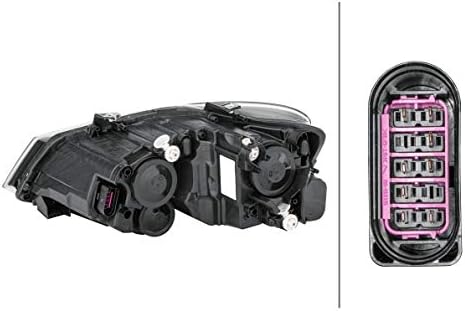 HELLA 1EB 012 034-061 FF/Halogen-Hauptscheinwerfer - rechts - für u.a. VW Polo (6R1, 6C1) - GTI Rech