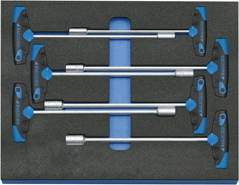 GEDORE Steckschlüssel-Satz in Check-Tool-Modul, 8-teilig, 1 Stück, 2005 CT2-2133 T