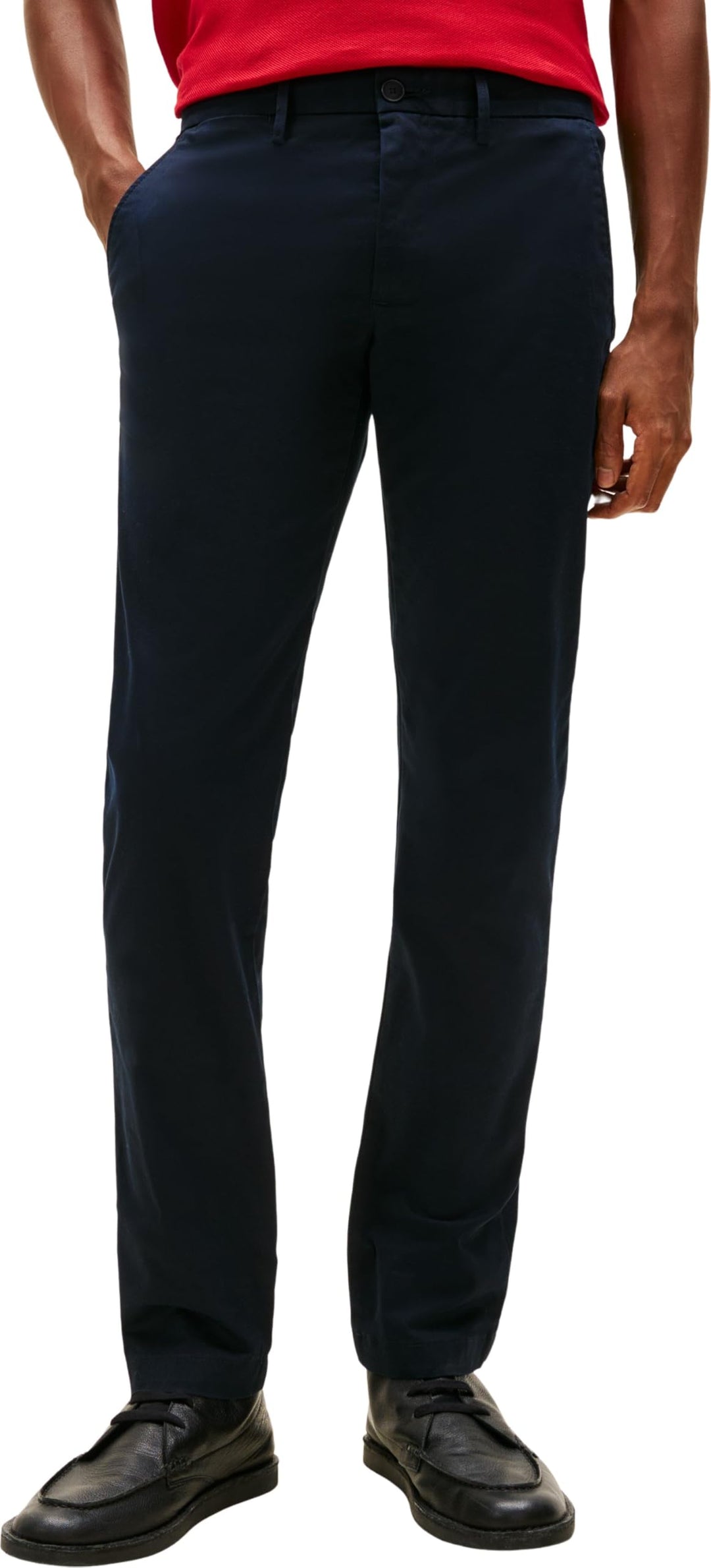 Tommy Hilfiger Herren Hose Core Bleecker 1985 Pima Cotton Chino 28W / 30L Blue (Desert Sky), 28W / 3
