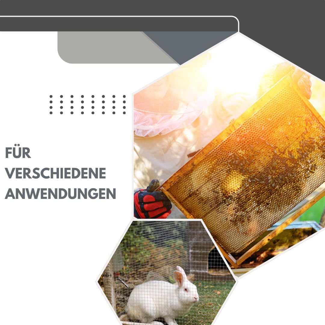 Green Home Aluminium Gewebe Fliegengitter 12,5 m x 0,6 m Fliegenschutz Alunetz Gitter Lichtschacht 1
