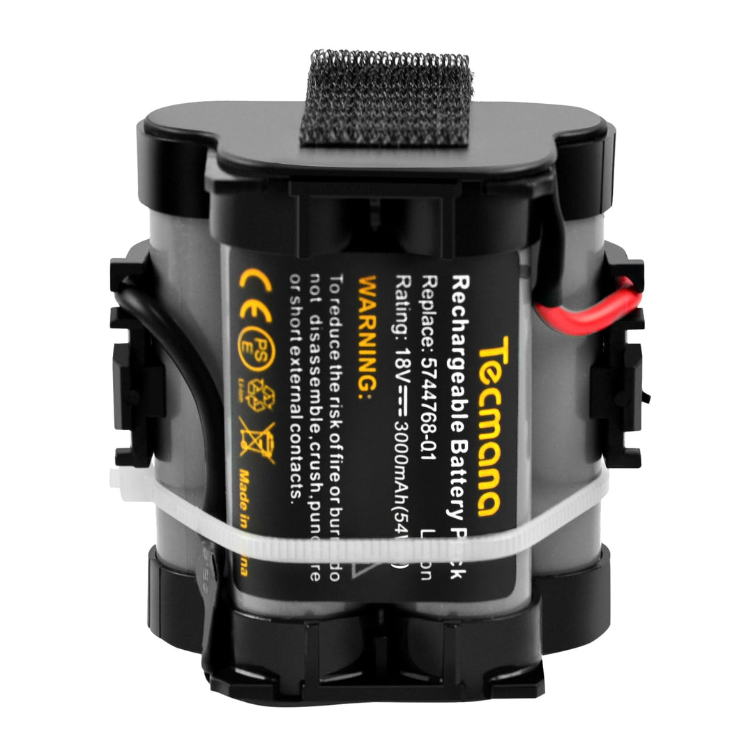 Tecmana 3000mAh 18V Lithium Akku Kompatibel mit Gardena Mähroboter R38Li, R40Li, R45Li, R50Li, R70Li