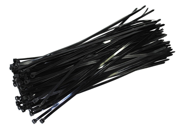 1000 Stück Profi Kabelbinder schwarz Industriequalität 250 mm x 4,8 mm 22,2 kg Zugkraft Nylon cable