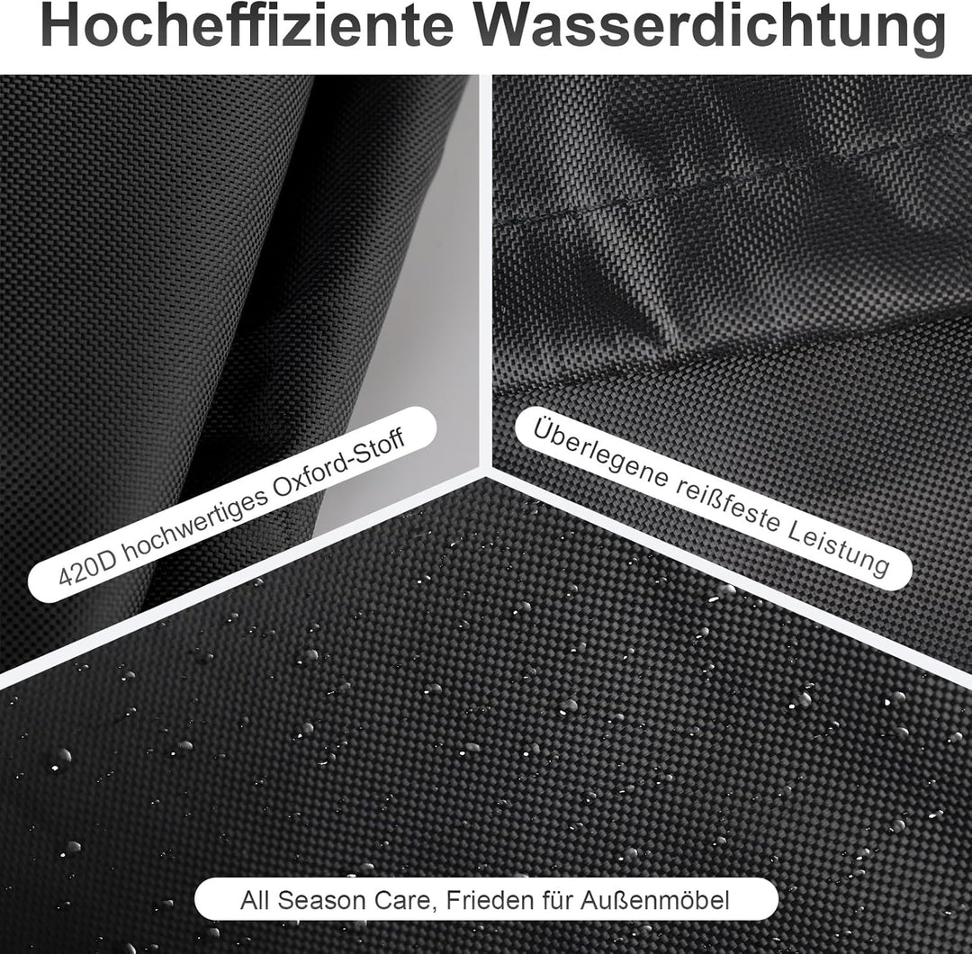 Pizzaofen Abdeckung für Cozze 90347 17" Pizza Ofen, Grillabdeckung Wetterfest Staubfest, 420D Oxford
