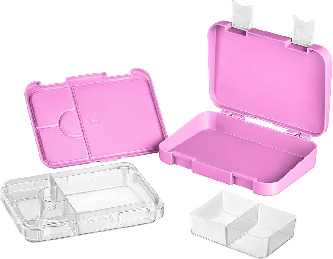 My Vesperbox – Len - Bento Box Kinder - Lunchbox mit 4+2 Fächern - extrem robust – Brotdose – Brotbo