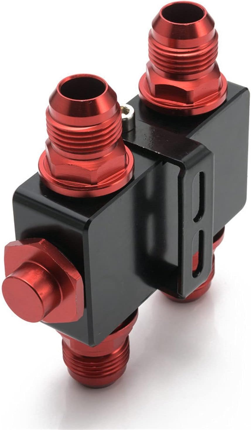 XFCNOI Epman Thermostat-Modul für Ölkühler AN10 Öldruckölsensor Ölkühler EPOL0520 (Farbe : Schwarz),
