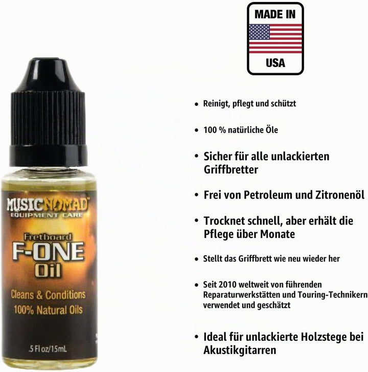 MusicNomad MN140 Premium Guitar Care 3Piece Kit Einzeln, Einzeln