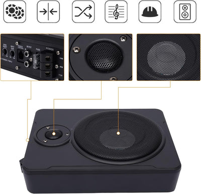 8 Zoll 600W Auto Subwoofer,Tieftöner Verstärker Board Aktiver Verstärker,Befindet Sich unter Dem Ult