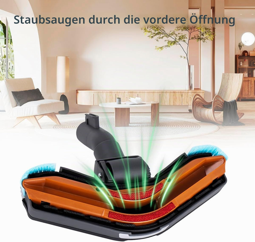 32mm Staubsaugerzubehör Komplettes Sortiment an Bürstenköpfen kompatibel mit Philips FC8398 FC9078 F