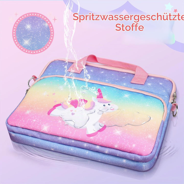 TiMOVO Tablet Tasche Mit Schultergurt 12,5 Zoll für Kinder, Portable Hülle, Universal Etui Organizer
