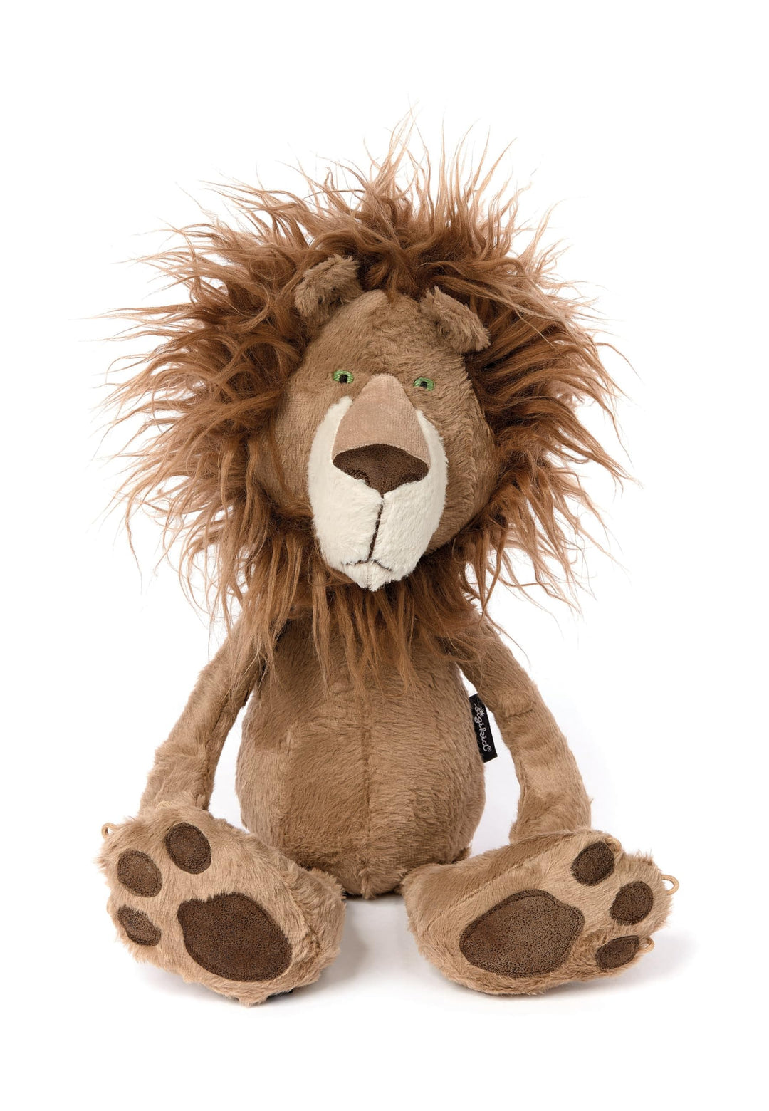 SIGIKID 38715 Brave Hair Beasts Town Kinder und Erwachsene Kuscheltier empfohlen ab 3 Jahren braun,