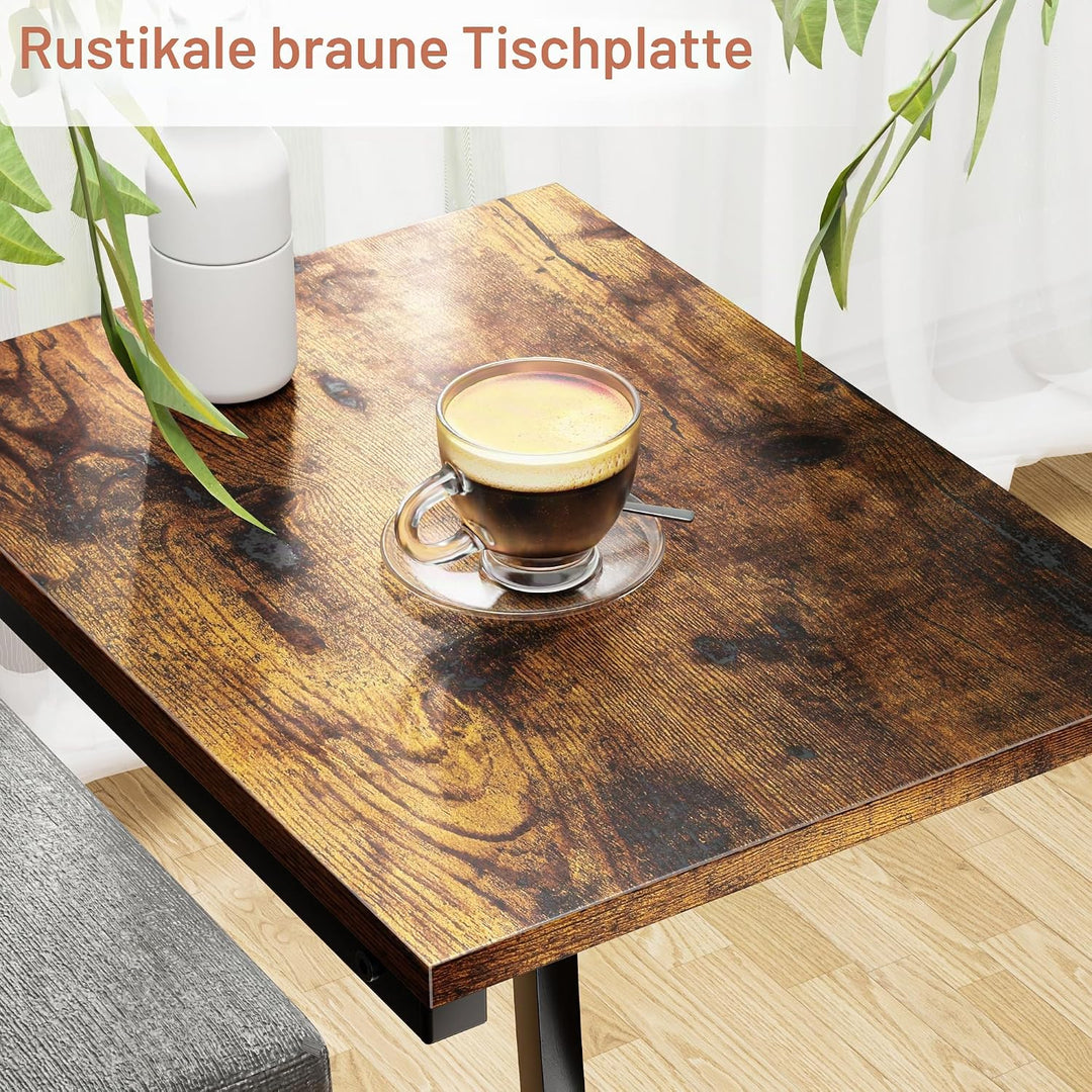 C-förmiger Beistelltisch 2er-Set, Wohnzimmer Tisch für Couch,C Form Sofatisch, Couchtisch,Tisch für